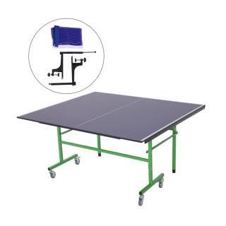 Πτυσσόμενο Τροχήλατο Τραπέζι Πινγκ-Πονγκ 152.5 x 274 x 76 cm HOMCOM...