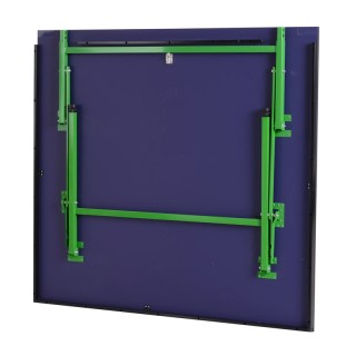 Πτυσσόμενο Τροχήλατο Τραπέζι Πινγκ-Πονγκ 152.5 x 274 x 76 cm HOMCOM...