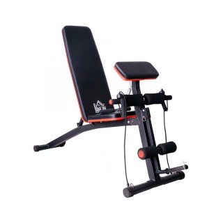 Αναδιπλούμενος Πάγκος Γυμναστικής 6 Θέσεων HOMCOM A91-062 Αναδιπλούμενος Πάγκος Γυμναστικής 6 Θέσεων HOMCOM A91-062