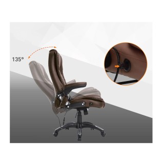 Ανακλινόμενη Πολυθρόνα Μασάζ με Τηλεχειριστήριο 62 x 68 x 111-121 c...