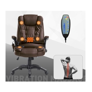 Ανακλινόμενη Πολυθρόνα Μασάζ με Τηλεχειριστήριο 62 x 68 x 111-121 c... Ανακλινόμενη Πολυθρόνα Μασάζ με Τηλεχειριστήριο 62 x 68 x 111-121 c...