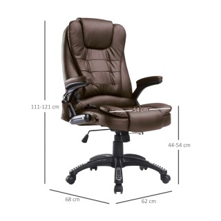 Ανακλινόμενη Πολυθρόνα Μασάζ με Τηλεχειριστήριο 62 x 68 x 111-121 c... Ανακλινόμενη Πολυθρόνα Μασάζ με Τηλεχειριστήριο 62 x 68 x 111-121 c...