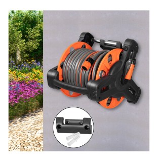 Ανέμη Ποτίσματος Τοίχου με Λάστιχο 30 m και Πιστόλι με 10 Λειτουργί...