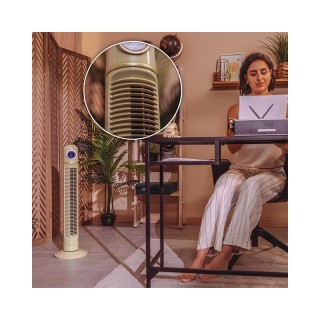 Ανεμιστήρας Δαπέδου Πύργος με Τηλεχειριστήριο 40 W EnergySilence 10...