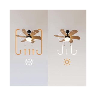 Ανεμιστήρας Οροφής με Φως 50 W EnergySilence Aero 360 Black&Wood Ce... Ανεμιστήρας Οροφής με Φως 50 W EnergySilence Aero 360 Black&Wood Ce...