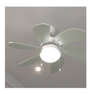 Ανεμιστήρας Οροφής με Φως Cecotec Energy Silence Aero 3600 Mint CEC... Ανεμιστήρας Οροφής με Φως Cecotec Energy Silence Aero 3600 Mint CEC...