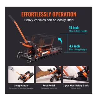 Ανυψωτικός Υδραυλικός Γρύλος Μοτοσικλέτας 700 Kg VEVOR MTCSJJYYB150...