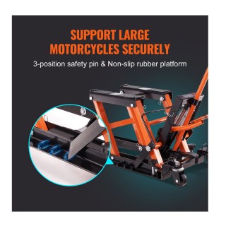Ανυψωτικός Υδραυλικός Γρύλος Μοτοσικλέτας 700 Kg VEVOR MTCSJJYYB150...