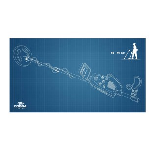 Ανιχνευτής Μετάλλων με LCD Οθόνη Cobra Tector CT-1032