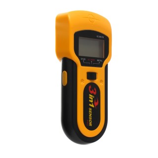 Ανιχνευτής Τοίχου για Καλώδια -  Μέταλλα και Ξύλα 3 σε 1 με Οθόνη L...