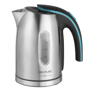 Cecotec Thermosense 220 Wasserkocher, kabellos, Edelstahl, XNUMX W ...