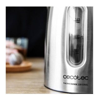 Ανοξείδωτος Ασύρματος Ηλεκτρικός Βραστήρας Cecotec Thermosense 220 ...