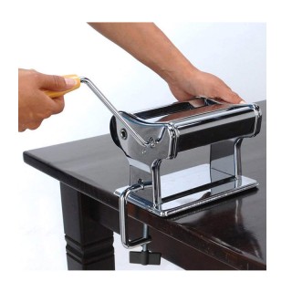 Ανοξείδωτη Μηχανή Παρασκευής Ζυμαρικών 150 mm Bakaji 02053099 Ανοξείδωτη Μηχανή Παρασκευής Ζυμαρικών 150 mm Bakaji 02053099