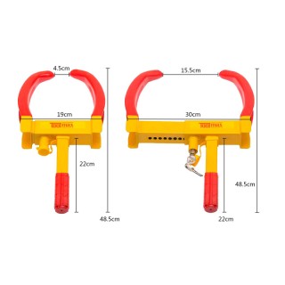 Αντικλεπτική Δαγκάνα Τροχού Αυτοκινήτου Costway AT5755