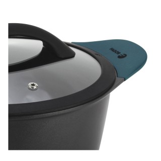 Αντικολλητική Κατσαρόλα από Χυτό Αλουμίνιο με Γυάλινο Καπάκι 5 Lt 2... Αντικολλητική Κατσαρόλα από Χυτό Αλουμίνιο με Γυάλινο Καπάκι 5 Lt 2...