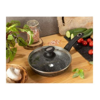 Αντικολλητικό Τηγάνι 28 cm με Κεραμική Μαρμάρινη Επίστρωση και Γυάλ... Αντικολλητικό Τηγάνι 28 cm με Κεραμική Μαρμάρινη Επίστρωση και Γυάλ...