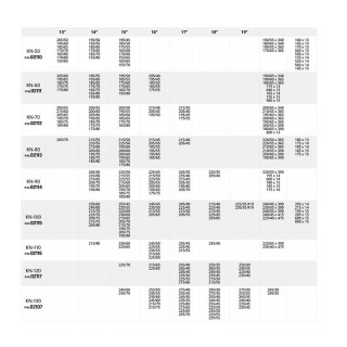 Αντιολισθητικές Αλυσίδες Χιονιού 12 mm Snow Chain IX KN-70 2 τμχ AM...