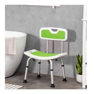 Αντιολισθητική Καρέκλα Μπάνιου με Ρυθμιζόμενο Ύψος 51.5 x 49.5 x 68... Αντιολισθητική Καρέκλα Μπάνιου με Ρυθμιζόμενο Ύψος 51.5 x 49.5 x 68...