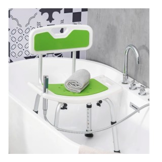 Αντιολισθητική Καρέκλα Μπάνιου με Ρυθμιζόμενο Ύψος 51.5 x 49.5 x 68... Αντιολισθητική Καρέκλα Μπάνιου με Ρυθμιζόμενο Ύψος 51.5 x 49.5 x 68...