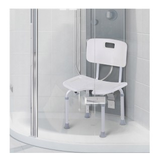 Αντιολισθητική Καρέκλα Μπάνιου με Ρυθμιζόμενο Ύψος 39.5 x 36.5 x 71... Αντιολισθητική Καρέκλα Μπάνιου με Ρυθμιζόμενο Ύψος 39.5 x 36.5 x 71...