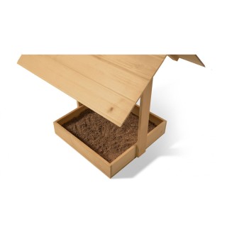 Αντιπαρασιτική Ξύλινη Γούρνα Πουλερικών 70 x 60 x 70 cm Jardikt 101...