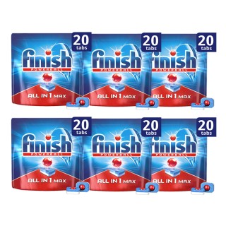 Απορρυπαντικό Πλυντηρίου Πιάτων Finish All In 1 Max Regular 120 Ταμ... Απορρυπαντικό Πλυντηρίου Πιάτων Finish All In 1 Max Regular 120 Ταμ...