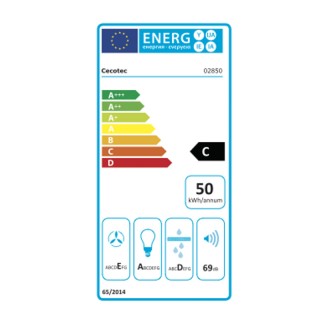 Απορροφητήρας Καμινάδα 60 cm Bolero Flux PM 604300 Black C Cecotec ...