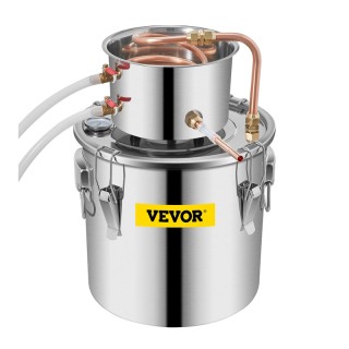 Αποστακτήρας Αλκοόλ από Ανοξείδωτο Ατσάλι 11.4 Lt με Αντλία Νερού V... Αποστακτήρας Αλκοόλ από Ανοξείδωτο Ατσάλι 11.4 Lt με Αντλία Νερού V...