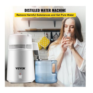 Αποστακτήρας Νερού 1.3 Lt/H με Δοχείο 4 Lt 750 W VEVOR HR-1ZLSJ0000...