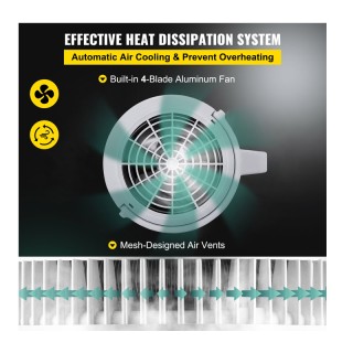 Αποστακτήρας Νερού 1.3 Lt/H με Δοχείο 4 Lt 750 W VEVOR HR-1ZLSJ0000...