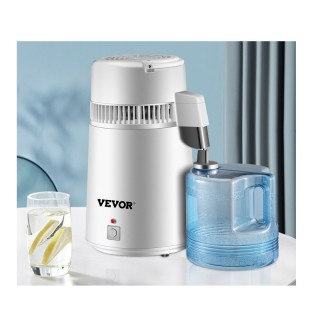 Αποστακτήρας Νερού 1.3 Lt/H με Δοχείο 4 Lt 750 W VEVOR HR-1ZLSJ0000... Αποστακτήρας Νερού 1.3 Lt/H με Δοχείο 4 Lt 750 W VEVOR HR-1ZLSJ0000...