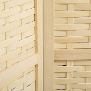 Ξύλινο Διακοσμητικό Παραβάν από Μπαμπού 158 x 1.8 x 169.5 cm HOMCOM... Ξύλινο Διακοσμητικό Παραβάν από Μπαμπού 158 x 1.8 x 169.5 cm HOMCOM...