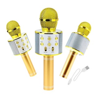 Ασύρματο Μικρόφωνο Καραόκε Bluetooth με Ενσωματωμένο Ηχείο Χρώματος... Ασύρματο Μικρόφωνο Καραόκε Bluetooth με Ενσωματωμένο Ηχείο Χρώματος...