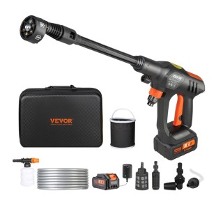 Ασύρματο Πλυστικό Μηχάνημα Μπαταρίας Υψηλής Πίεσης 652 PSI VEVOR WS... Ασύρματο Πλυστικό Μηχάνημα Μπαταρίας Υψηλής Πίεσης 652 PSI VEVOR WS...