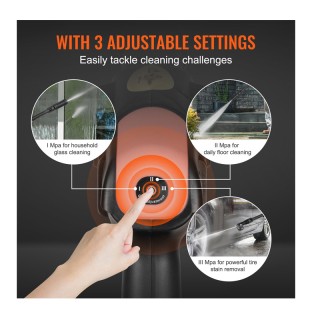 Ασύρματο Πλυστικό Μηχάνημα Μπαταρίας Υψηλής Πίεσης 652 PSI VEVOR WS... Ασύρματο Πλυστικό Μηχάνημα Μπαταρίας Υψηλής Πίεσης 652 PSI VEVOR WS...