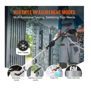 Ασύρματο Πλυστικό Μηχάνημα Μπαταρίας Υψηλής Πίεσης με Κινητήρα Χωρί...