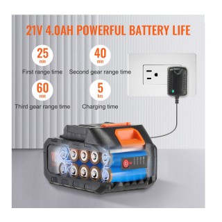 Ασύρματο Πλυστικό Μηχάνημα Μπαταρίας Υψηλής Πίεσης με Κινητήρα Χωρί... Ασύρματο Πλυστικό Μηχάνημα Μπαταρίας Υψηλής Πίεσης με Κινητήρα Χωρί...