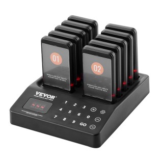 Ασύρματο Σύστημα Ειδοποίησης Έτοιμης Παραγγελίας Πελατών για Εστιατ... Ασύρματο Σύστημα Ειδοποίησης Έτοιμης Παραγγελίας Πελατών για Εστιατ...