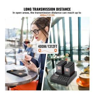 Ασύρματο Σύστημα Ειδοποίησης Έτοιμης Παραγγελίας Πελατών για Εστιατ...