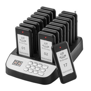 Ασύρματο Σύστημα Ειδοποίησης Έτοιμης Παραγγελίας Πελατών για Εστιατ... Ασύρματο Σύστημα Ειδοποίησης Έτοιμης Παραγγελίας Πελατών για Εστιατ...