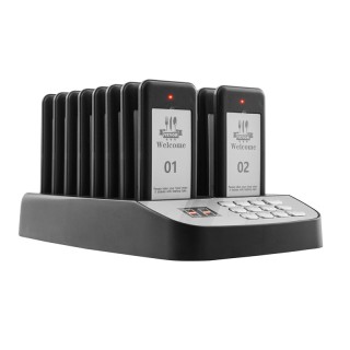 Ασύρματο Σύστημα Ειδοποίησης Έτοιμης Παραγγελίας Πελατών για Εστιατ... Ασύρματο Σύστημα Ειδοποίησης Έτοιμης Παραγγελίας Πελατών για Εστιατ...