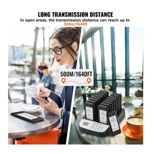 Ασύρματο Σύστημα Ειδοποίησης Έτοιμης Παραγγελίας Πελατών για Εστιατ...