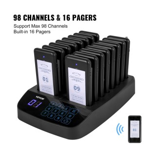 Ασύρματο Σύστημα Ειδοποίησης Έτοιμης Παραγγελίας Πελατών για Εστιατ... Ασύρματο Σύστημα Ειδοποίησης Έτοιμης Παραγγελίας Πελατών για Εστιατ...