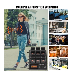 Ασύρματο Σύστημα Ειδοποίησης Έτοιμης Παραγγελίας Πελατών για Εστιατ...