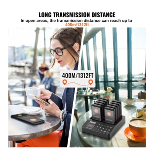 Ασύρματο Σύστημα Ειδοποίησης Έτοιμης Παραγγελίας Πελατών για Εστιατ...