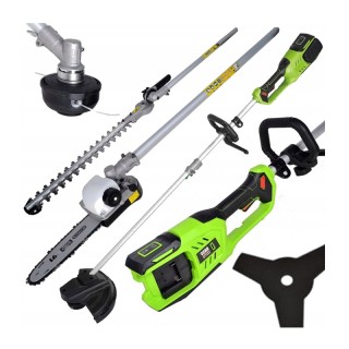 Ασύρματο Χορτοκοπτικό Πολυμηχάνημα Μπαταρίας 4 σε 1 2 x 24 V Bass P... Ασύρματο Χορτοκοπτικό Πολυμηχάνημα Μπαταρίας 4 σε 1 2 x 24 V Bass P...