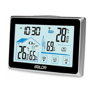 Ασύρματος Επιτραπέζιος Μετεωρολογικός Σταθμός με LCD Οθόνη Baldr BD... Ασύρματος Επιτραπέζιος Μετεωρολογικός Σταθμός με LCD Οθόνη Baldr BD...