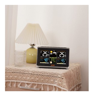 Ασύρματος Μετεωρολογικός Σταθμός με Έγχρωμη Οθόνη 7.5 7 σε 1 VEVOR ... Ασύρματος Μετεωρολογικός Σταθμός με Έγχρωμη Οθόνη 7.5 7 σε 1 VEVOR ...