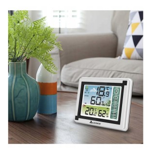 Ασύρματος Μετεωρολογικός Σταθμός με LCD Οθόνη Izoxis 15746 Ασύρματος Μετεωρολογικός Σταθμός με LCD Οθόνη Izoxis 15746