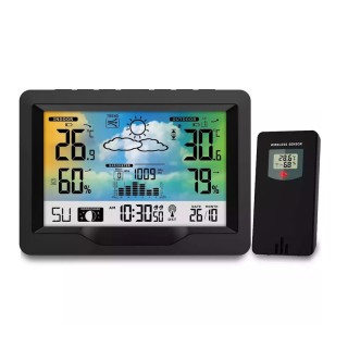 Ασύρματος Μετεωρολογικός Σταθμός με Οθόνη LCD Berdsen BD-901 Ασύρματος Μετεωρολογικός Σταθμός με Οθόνη LCD Berdsen BD-901